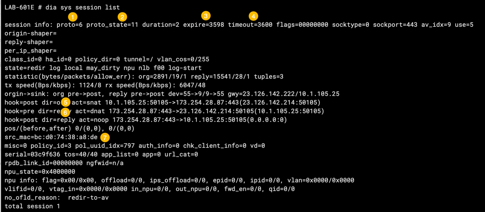 FortiGate Troubleshooting Sessions – InfoSec Monkey