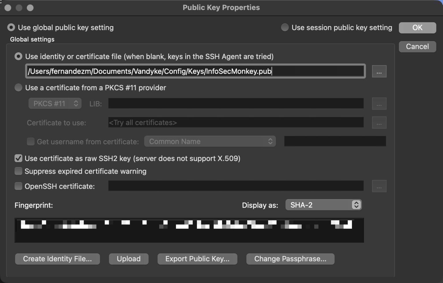 Using Multiple SSH Keys in SecureCRT and macOS CLI – InfoSec Monkey