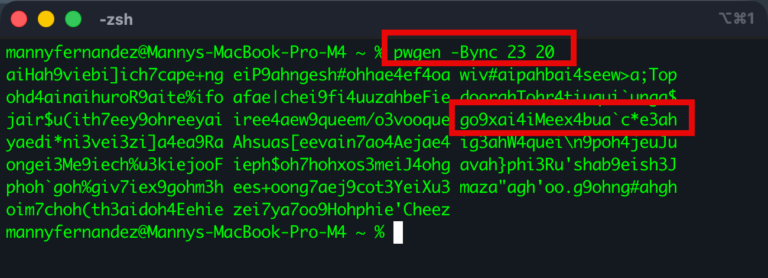Random Password Generator from the Command Line – InfoSec Monkey