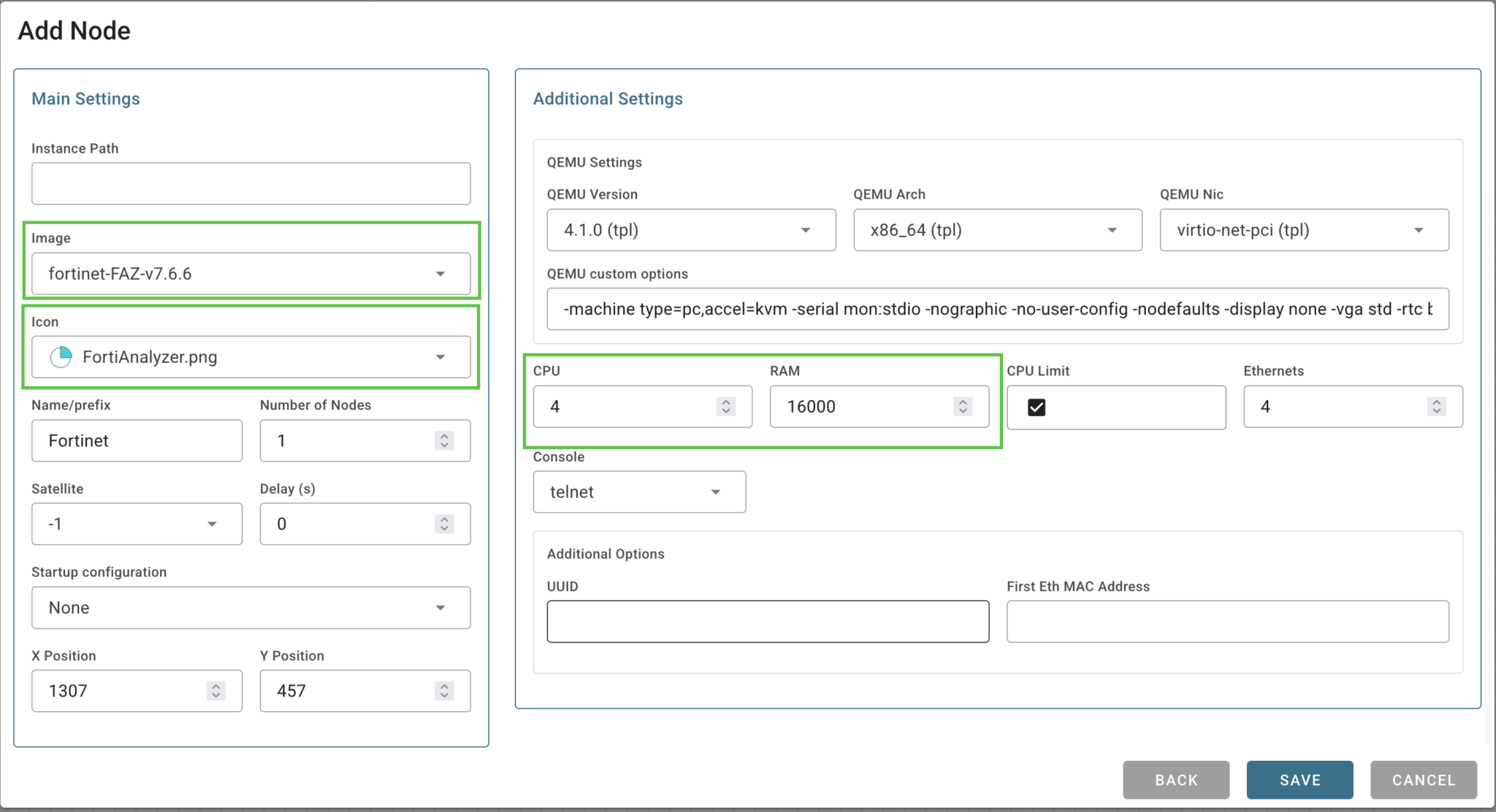 Deploying FortiAnalyzer in EVE-NG – InfoSec Monkey